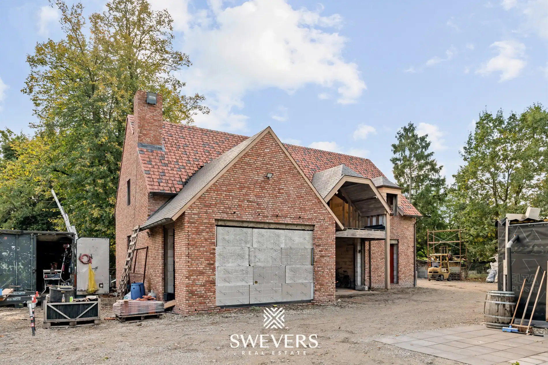 Landelijke nieuwbouw-villa (casco) op een uitzonderlijk perceel van 45a70 in Helchteren foto 7