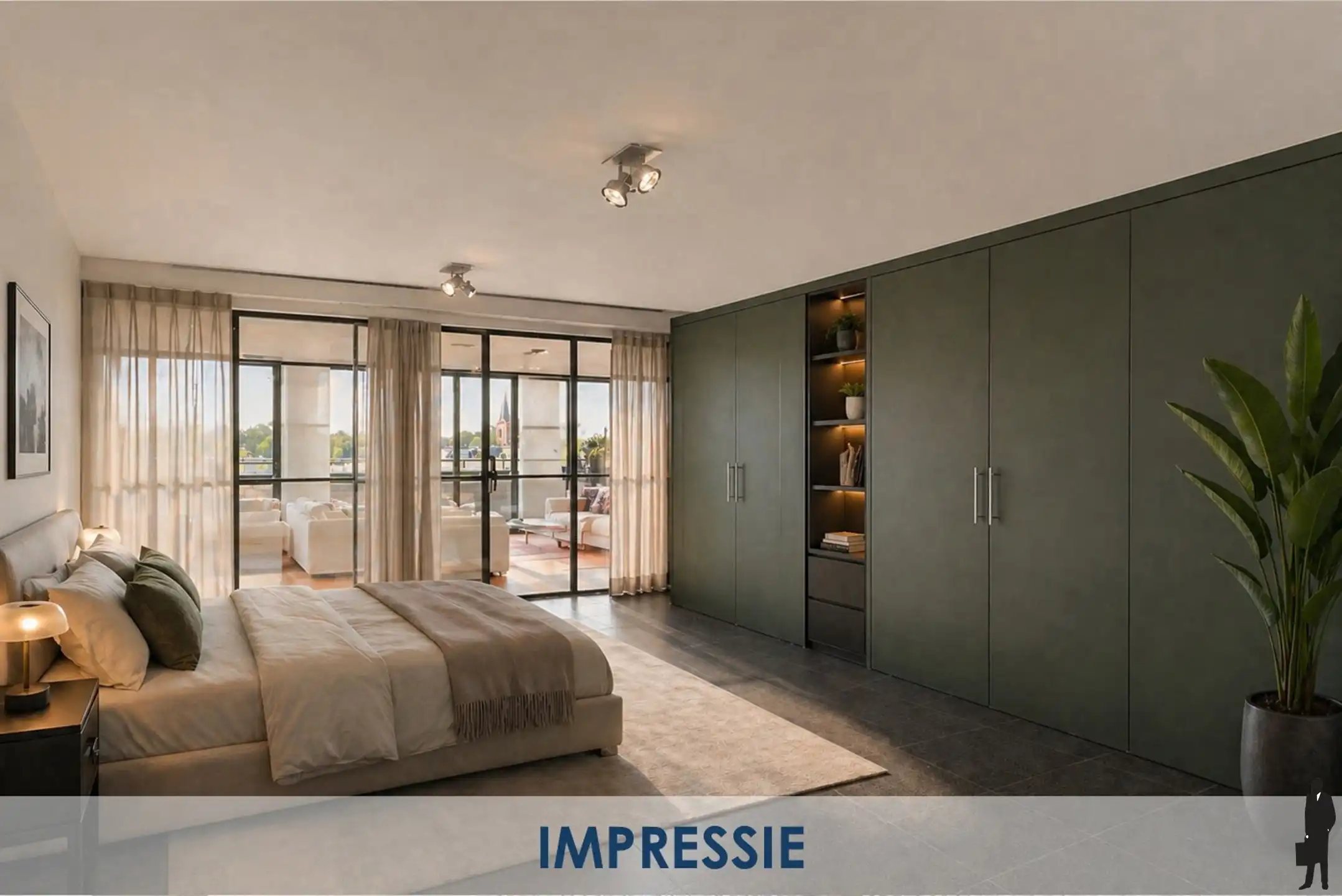 Luxe penthouse met riant terras, pal in het centrum! foto 17