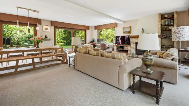 Mooi gelegen villa 330m² op 28 are tegenover natuur-wandelgebied foto 7
