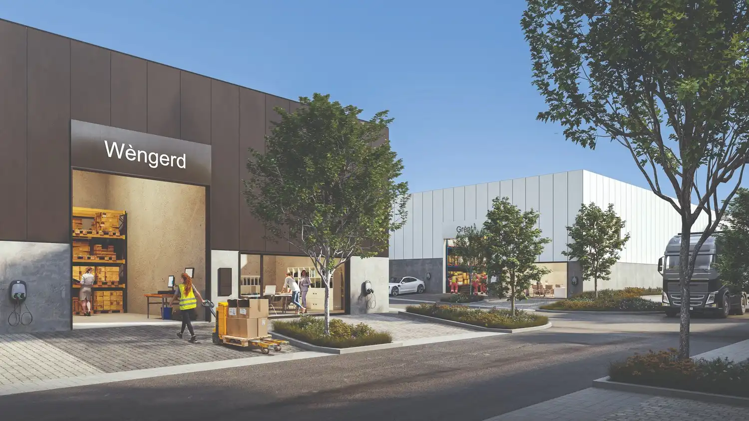 bedrijfshal +/- 955 m² foto 2