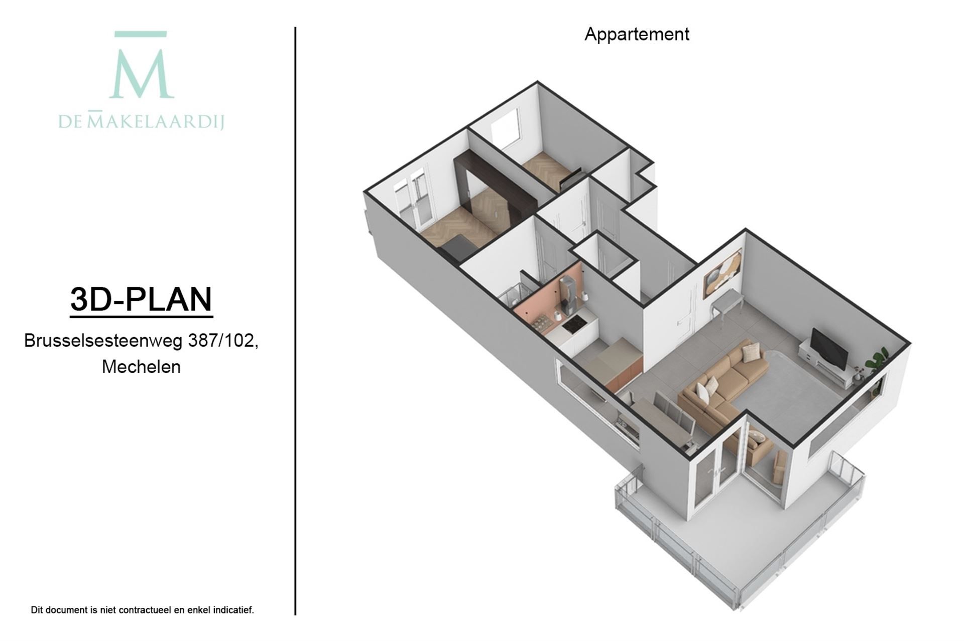 Recent en energiezuinig appartement met 2 slaapkamers vlakbij Mechelen Centrum foto 22