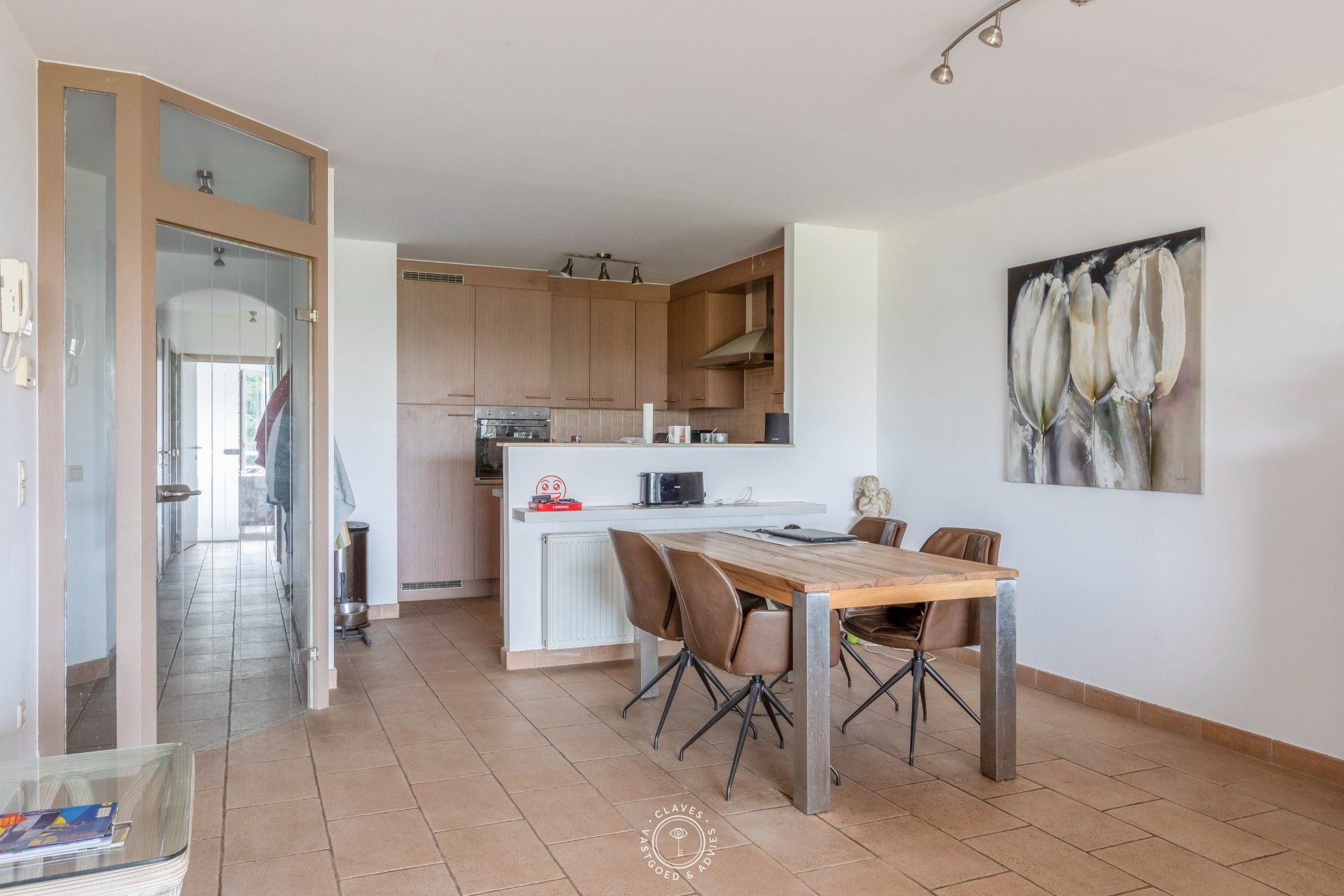 Appartement met twee terrassen, een garagebox en havenzicht in Blankenberge foto 7