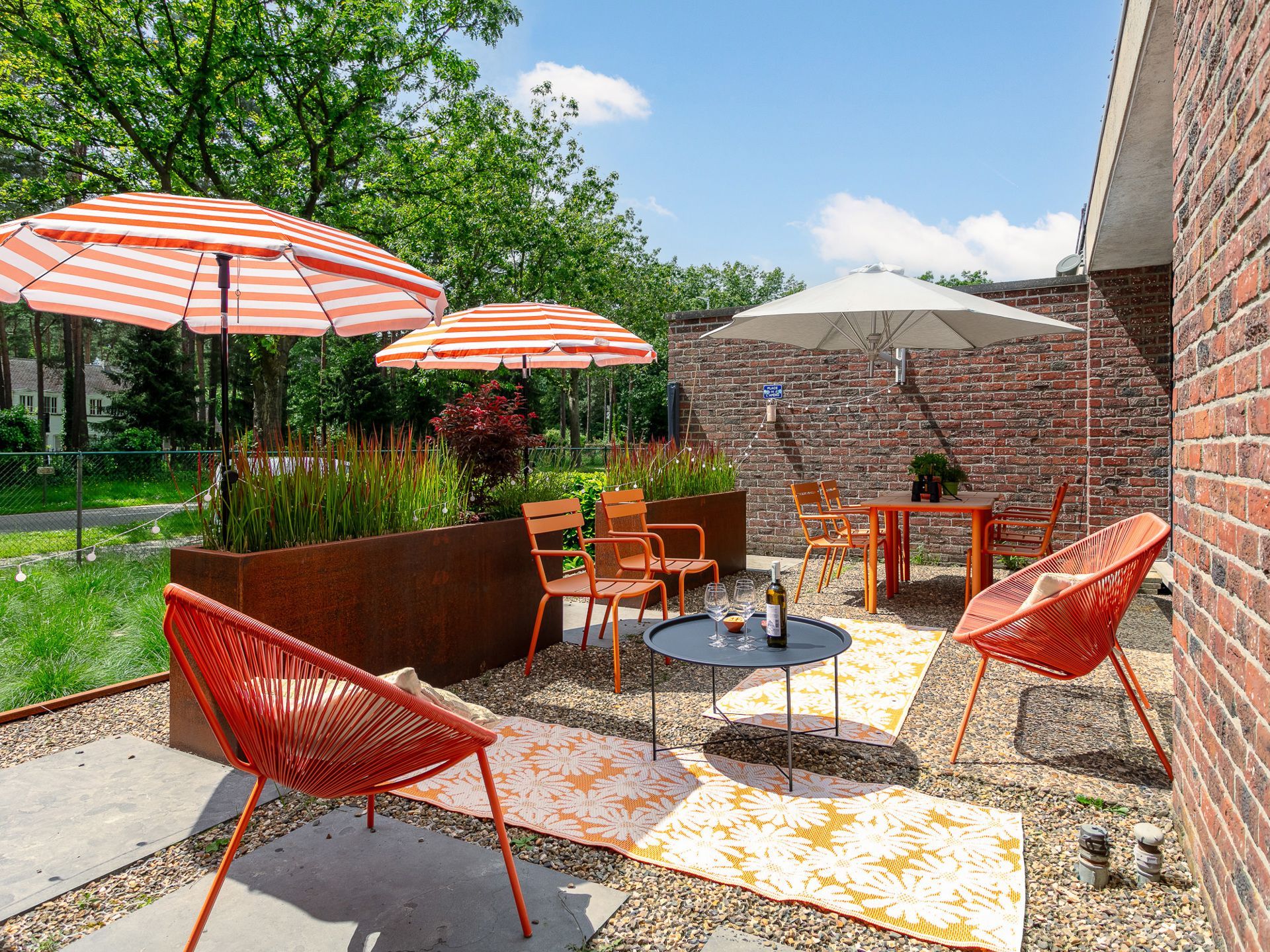 Moderne vakantiewoning in een groene omgeving foto 21