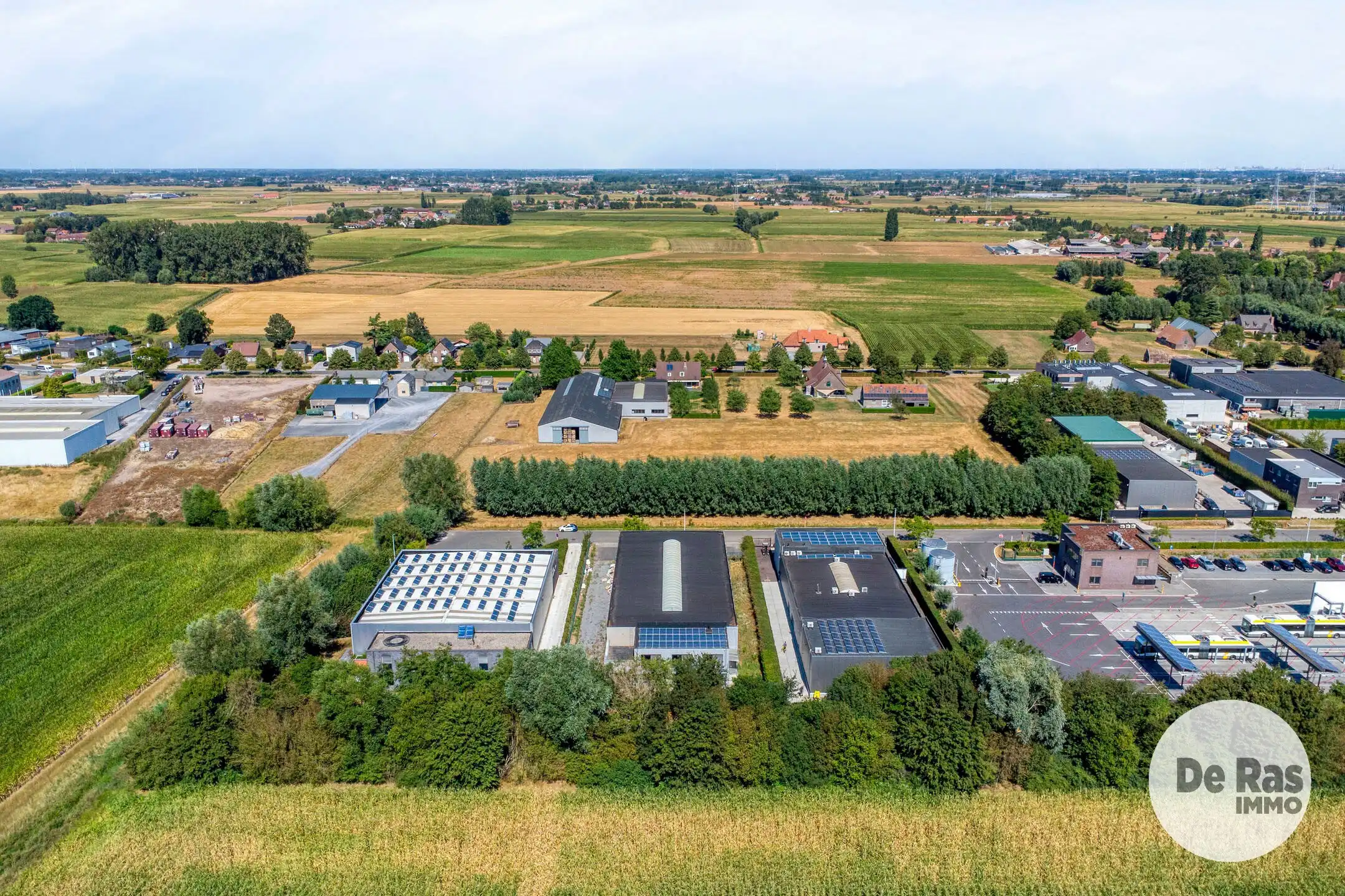 LIEVEGEM-Uniek Magazijn met vergund woongedeelte op 21a 25ca foto 32