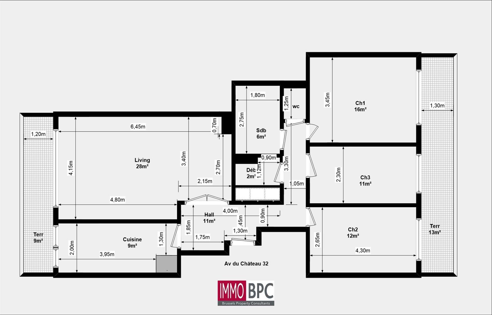 Ruim 3-slaapkamerappartement van 103 m² met terrassen en panoramisch uitzicht foto 23