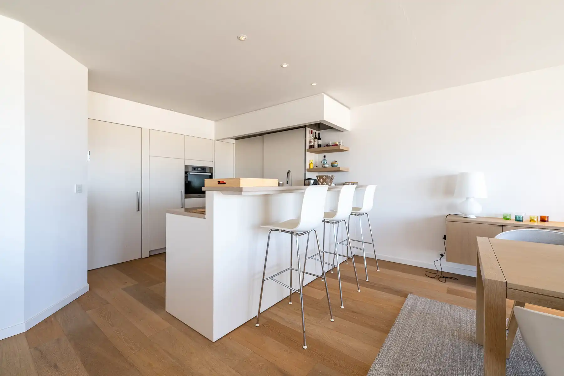 Stijvol afgewerkt appartement met frontaal zeezicht te Zeebrugge foto 11