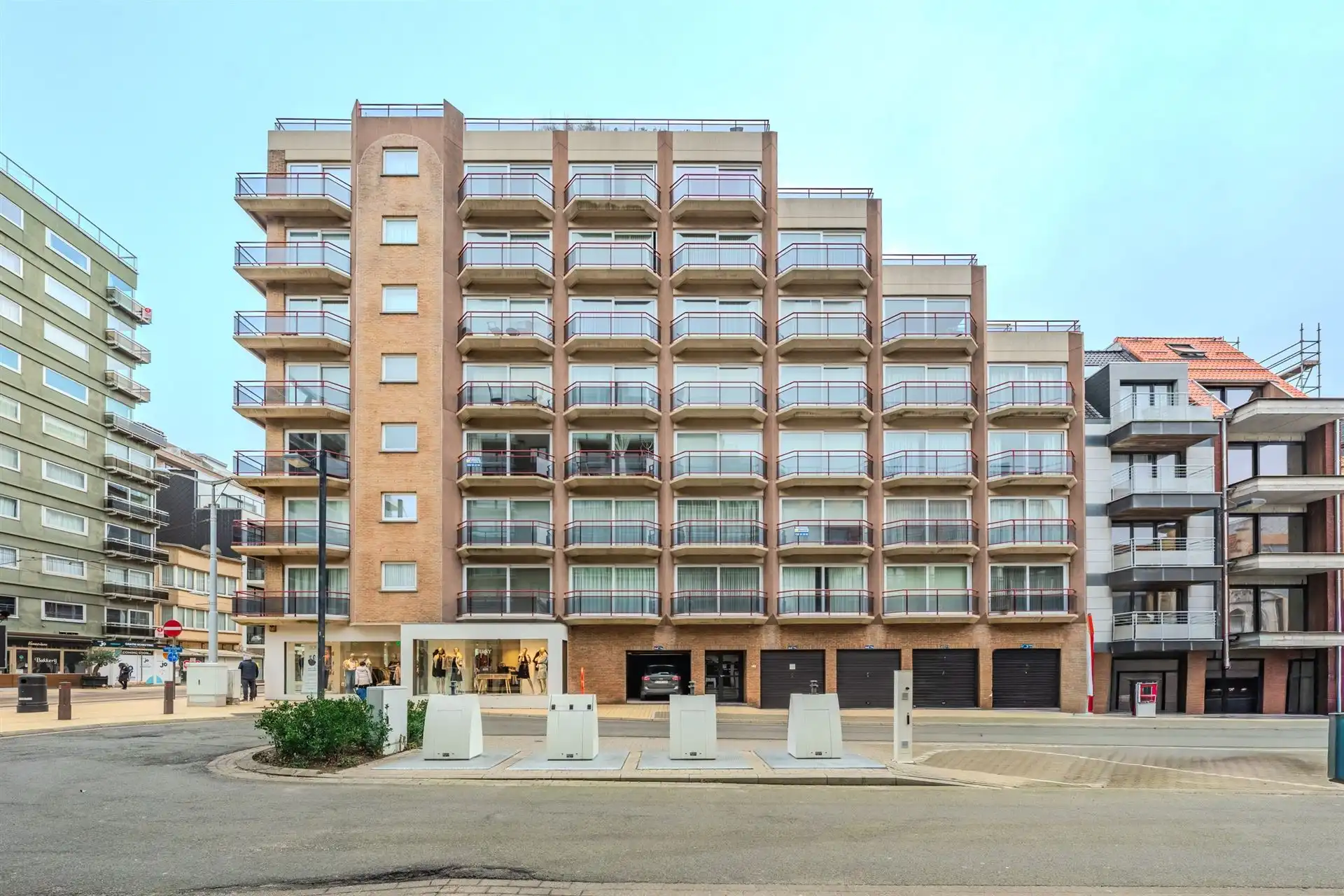 Instapklare studio met zijdelings zeezicht foto 15