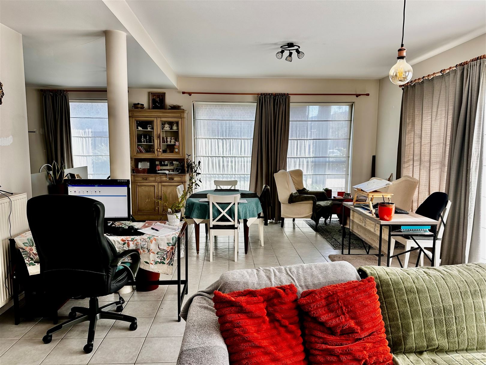 gelijkvloers app met 2 slp, tuintje en garage foto 5