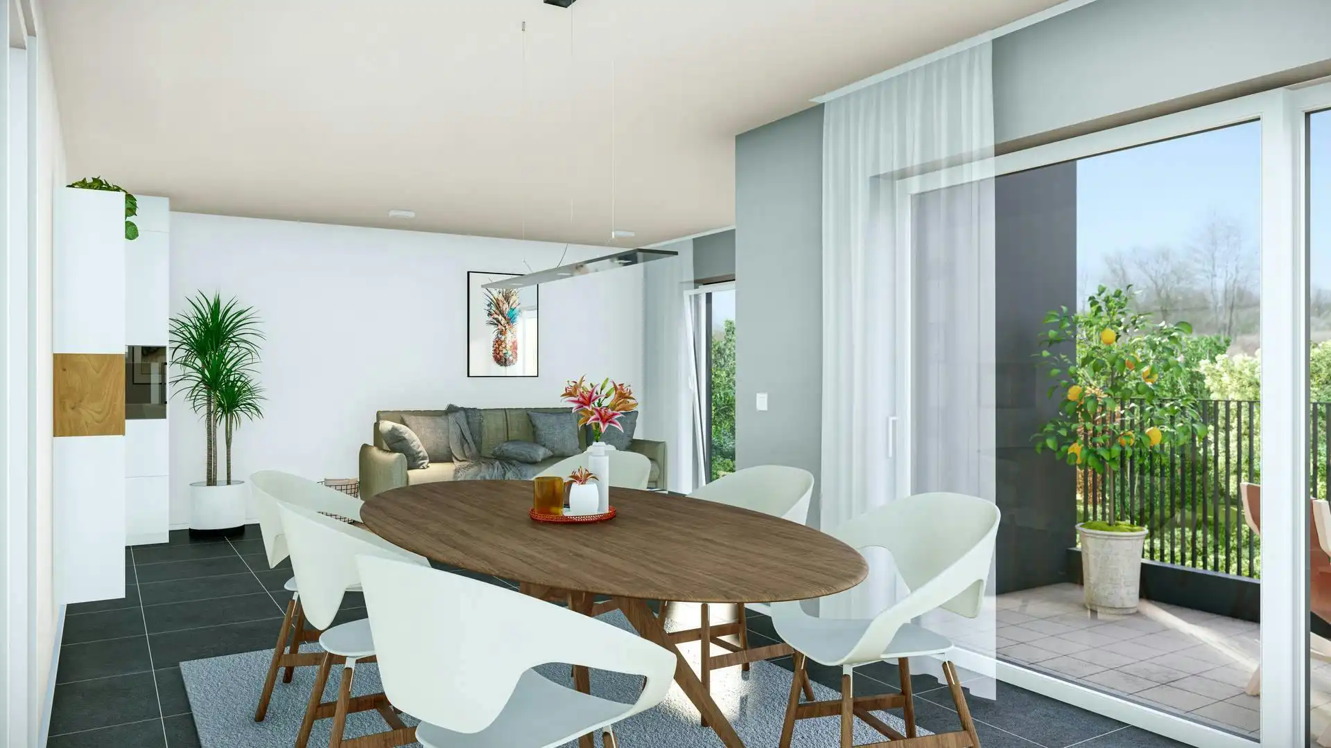 Gelijkvloers appartement te koop Genk foto 3