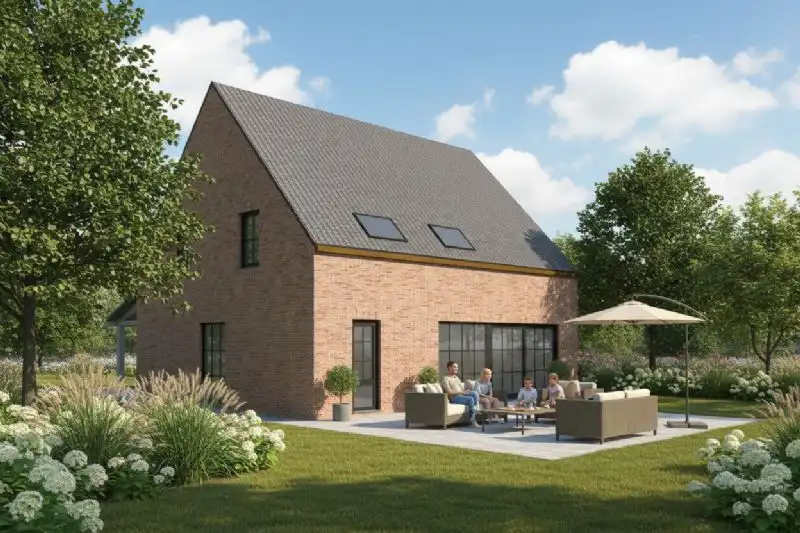 Nieuw te bouwen alleenstaande woning te Tielt. foto 2