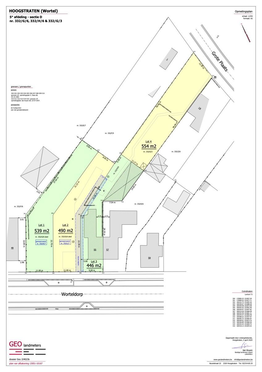 IN OPTIE. Bouwgrond voor halfopen bebouwing op 490m2 grond foto 2