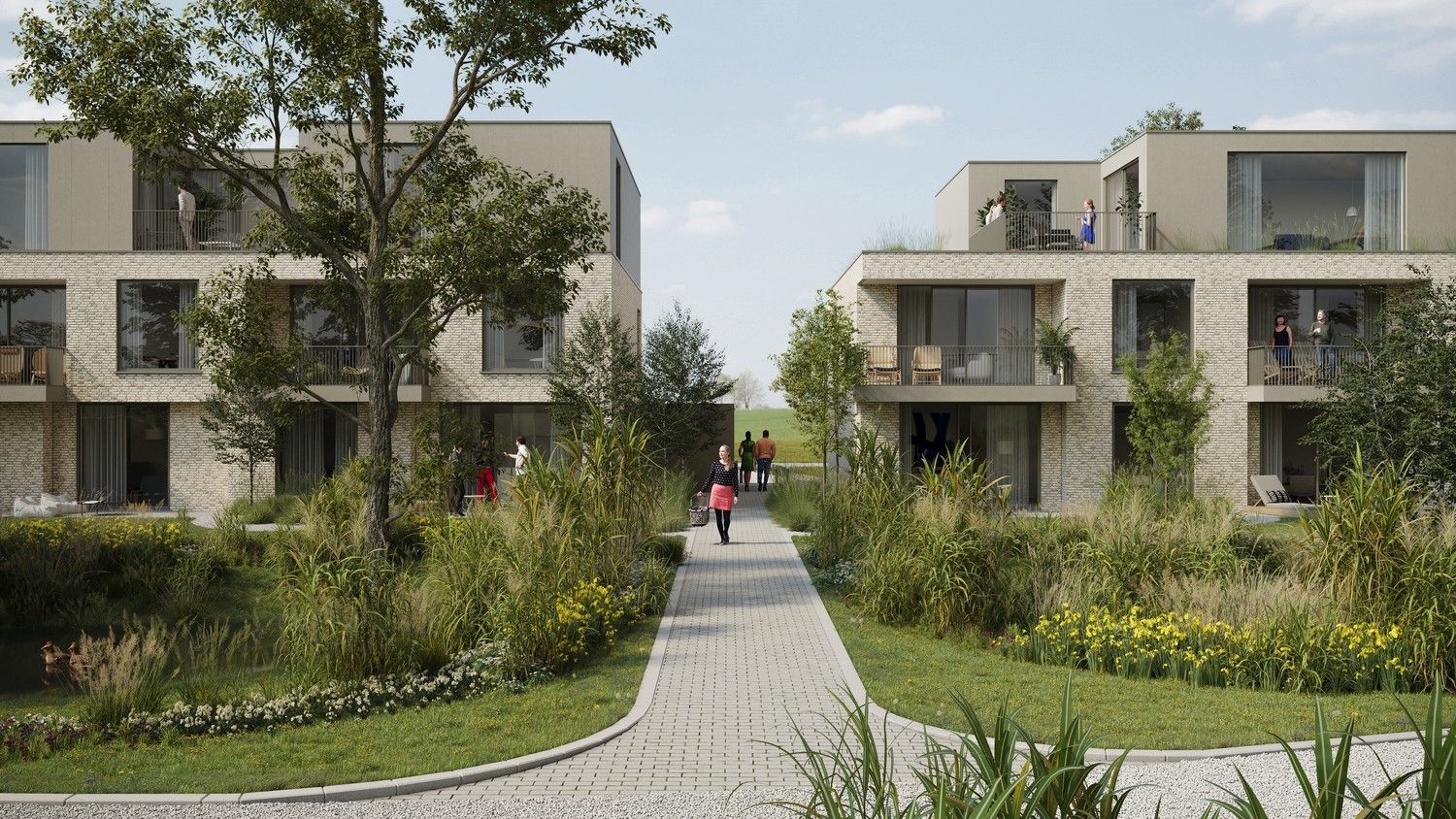 Gelijkvloers nieuwbouwappartement in een prachtige parkomgeving foto 3