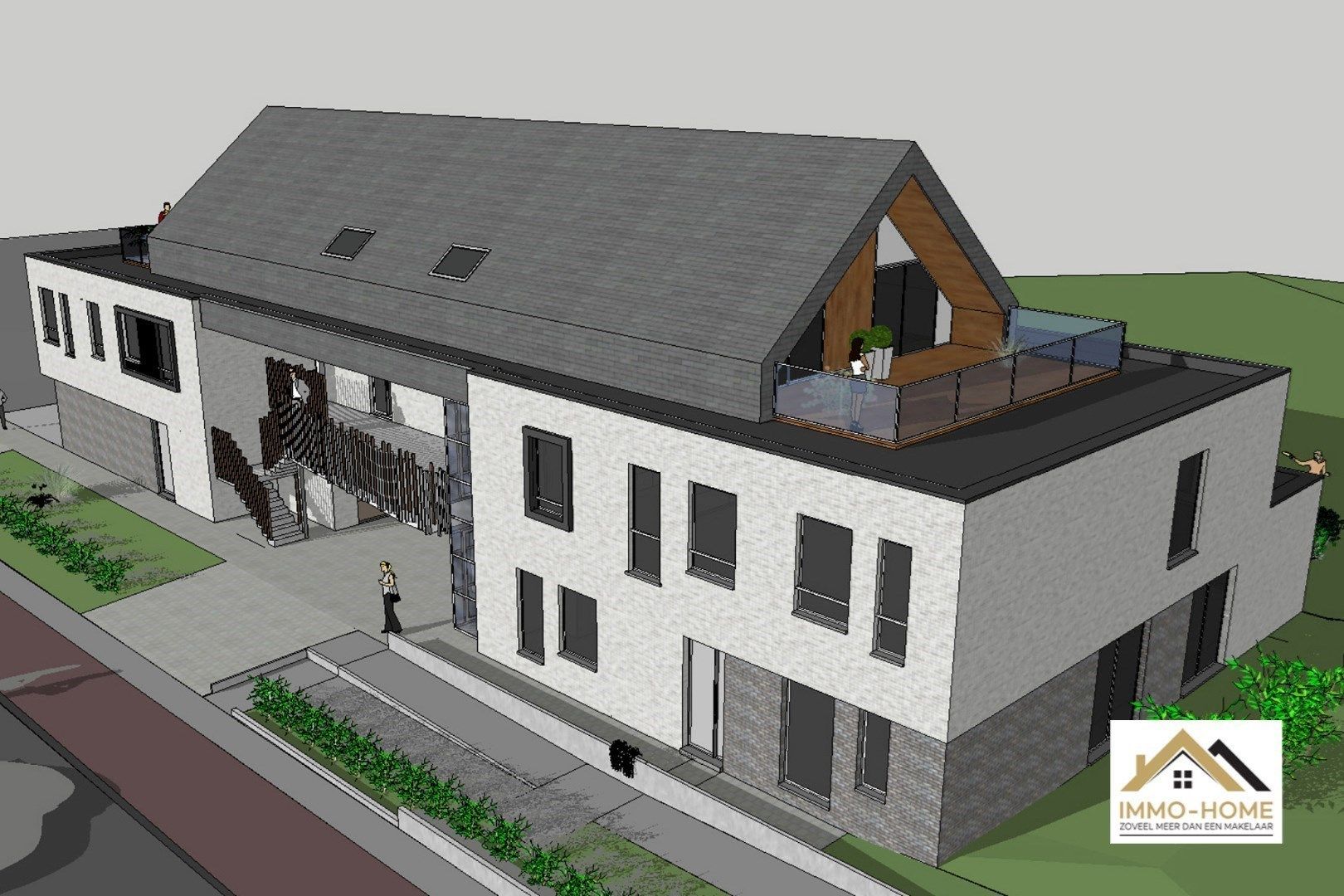 Duplex dakappartement met landelijk uitzicht, aankoop 6% mogelijk!! foto 10