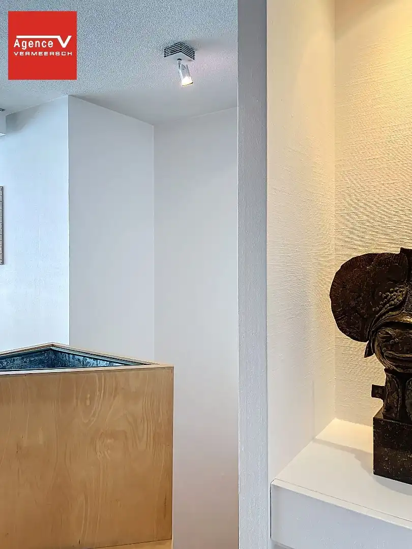 Architecturale penthouse met gevelbrede terrassen voor- én achteraan op tweede lijn van Zee.  foto 12