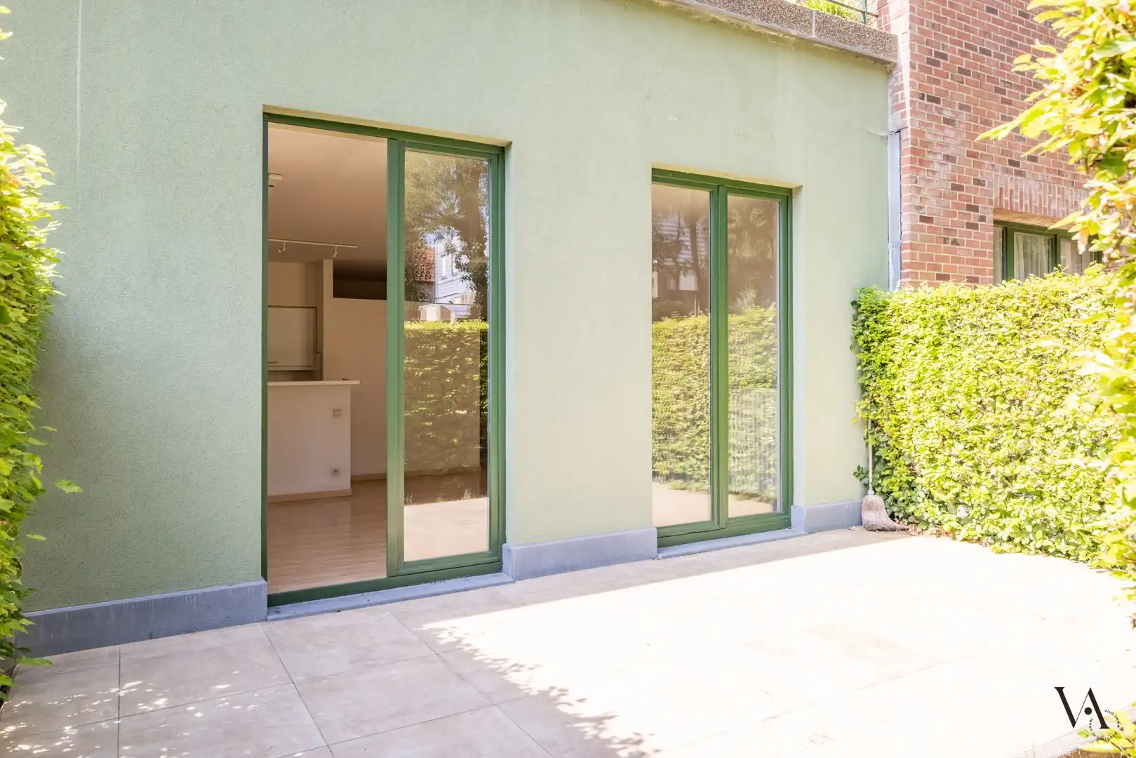 Studio met uitzonderlijk ruim terras in groene parkresidentie nabij centrum Leuven foto 3