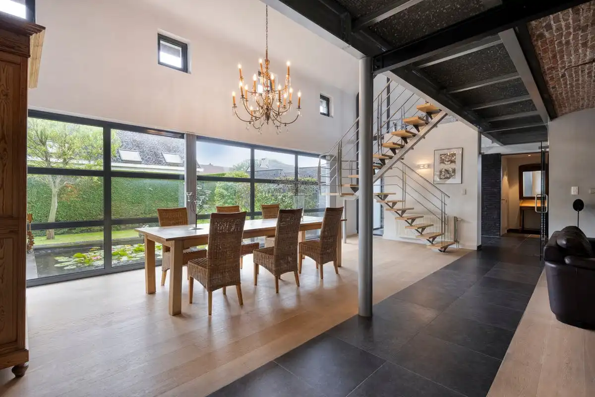 Karaktervolle viergevel woning op 24 are in Grimbergen – wonen en werken op toplocatie foto 10