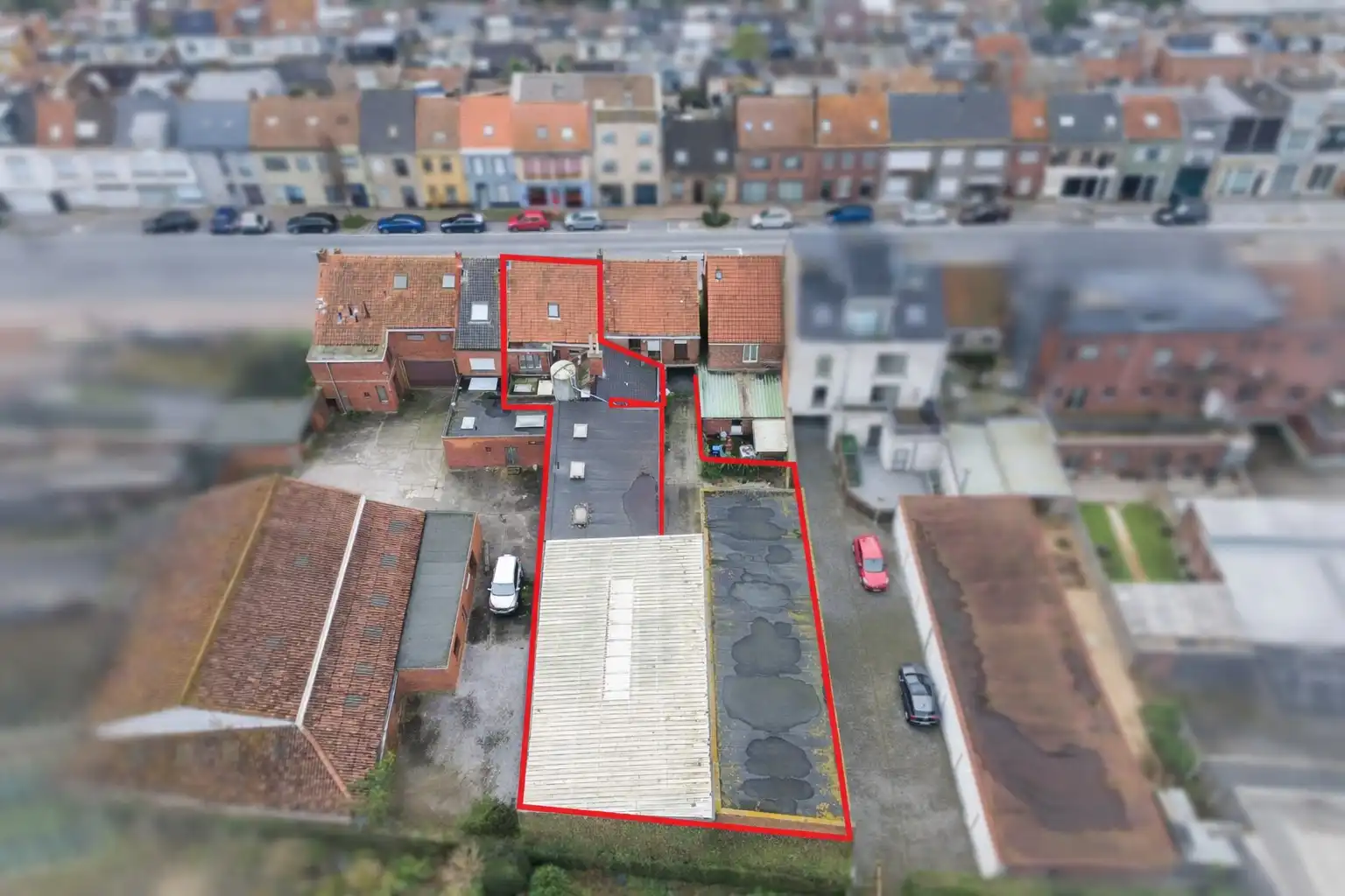 Handelspand bestaande uit winkel met woning, productieatelier en groot magazijn, Torhout foto 22