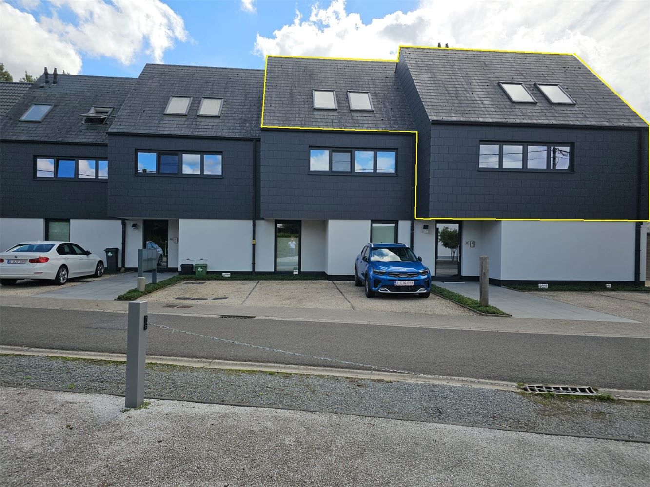 Duplex appartement met 3 slpks, terras (12,63m²) en 3 parkeerplaatsen (Moerbeke) foto 9