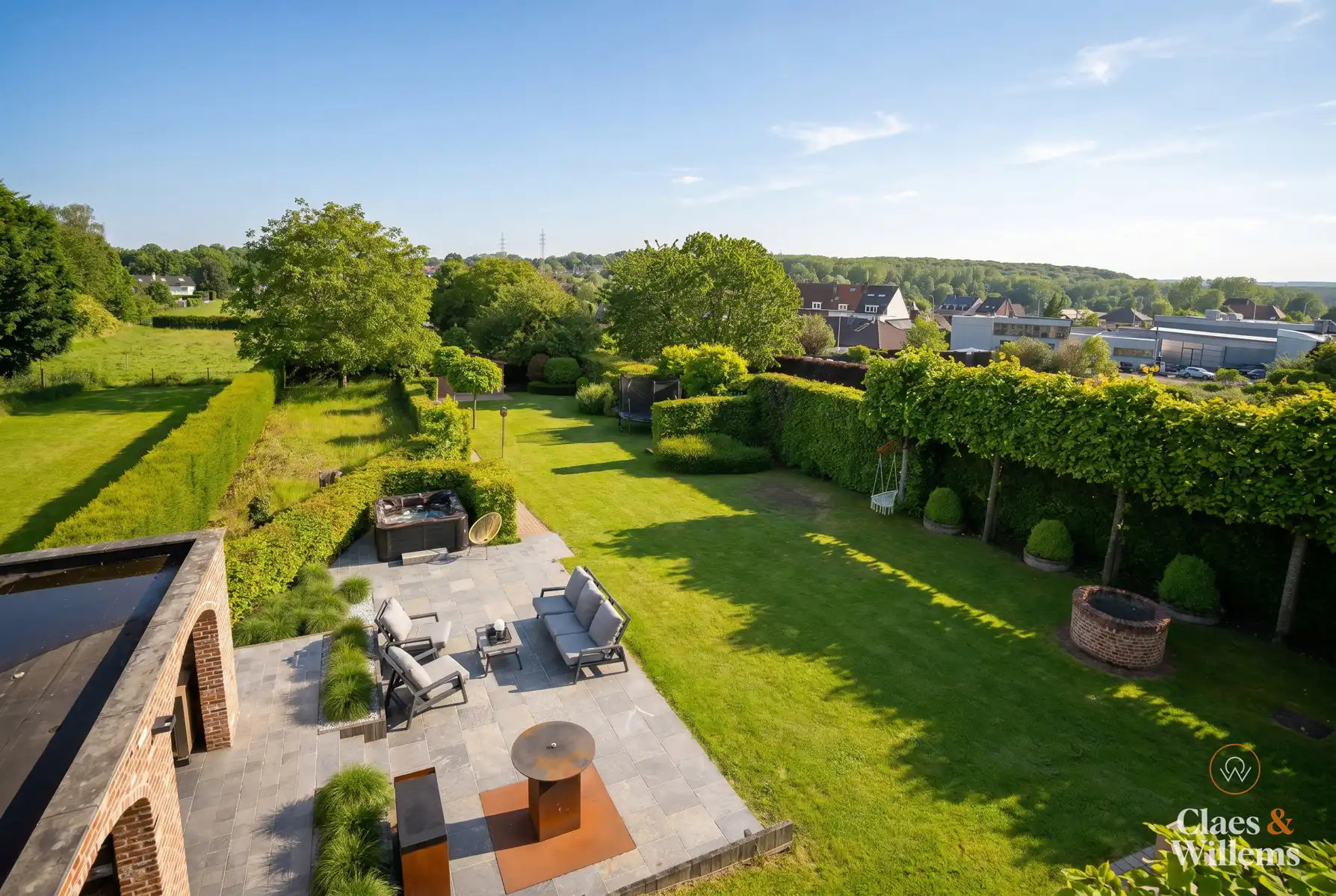 Ruime villa te koop in Dilbeek vrij beroep/ kangoeroewonen foto 35