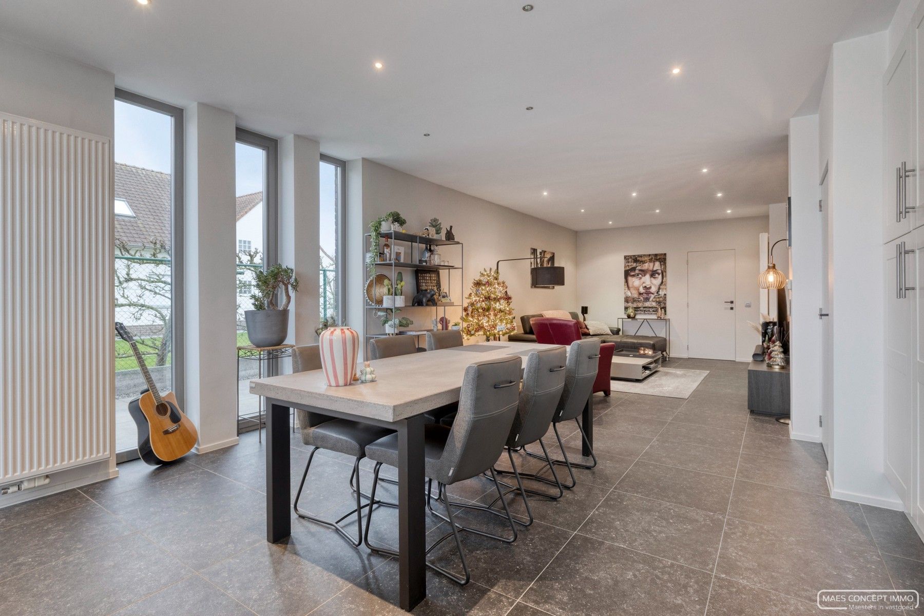 Instapklare halfopen woning in Waregem met bijgebouw en weids zicht foto 7