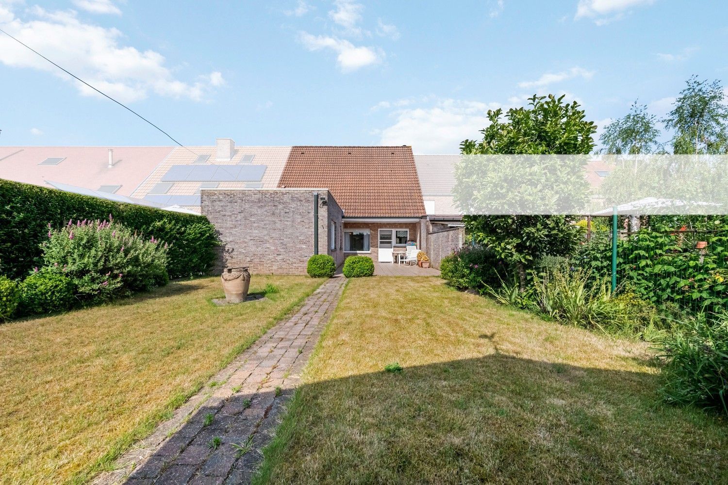 Rijwoning met potentieel, zonnige tuin, garage en uitbreidingsmogelijkheden te koop in Ruddervoorde foto 21