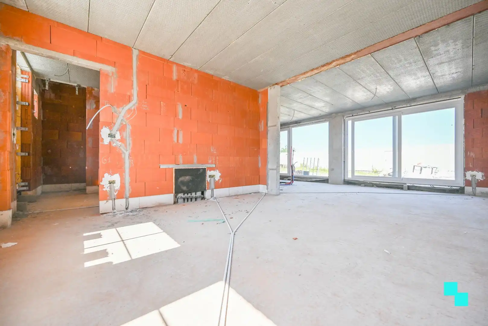 Halfopen nieuwbouwwoning in Markegem foto 7