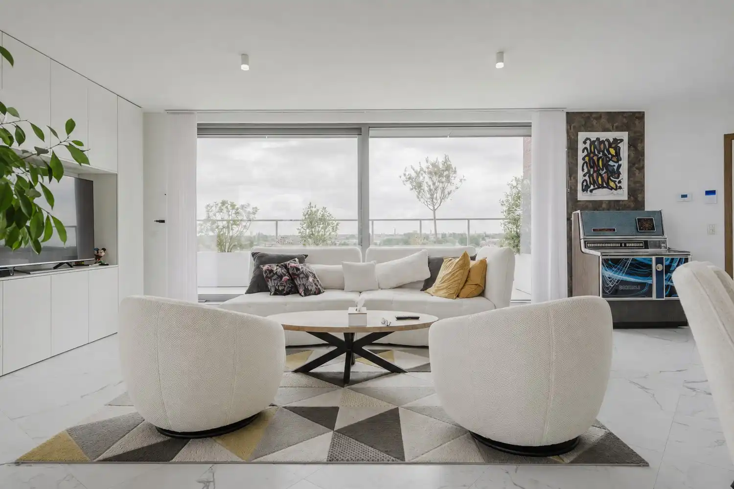PENTHOUSE MET PANORAMISCH PARKZICHT foto 2
