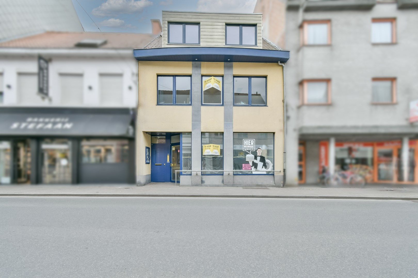 Ruime woning met handelsgedeelte op gunstige ligging in centrum! foto 2