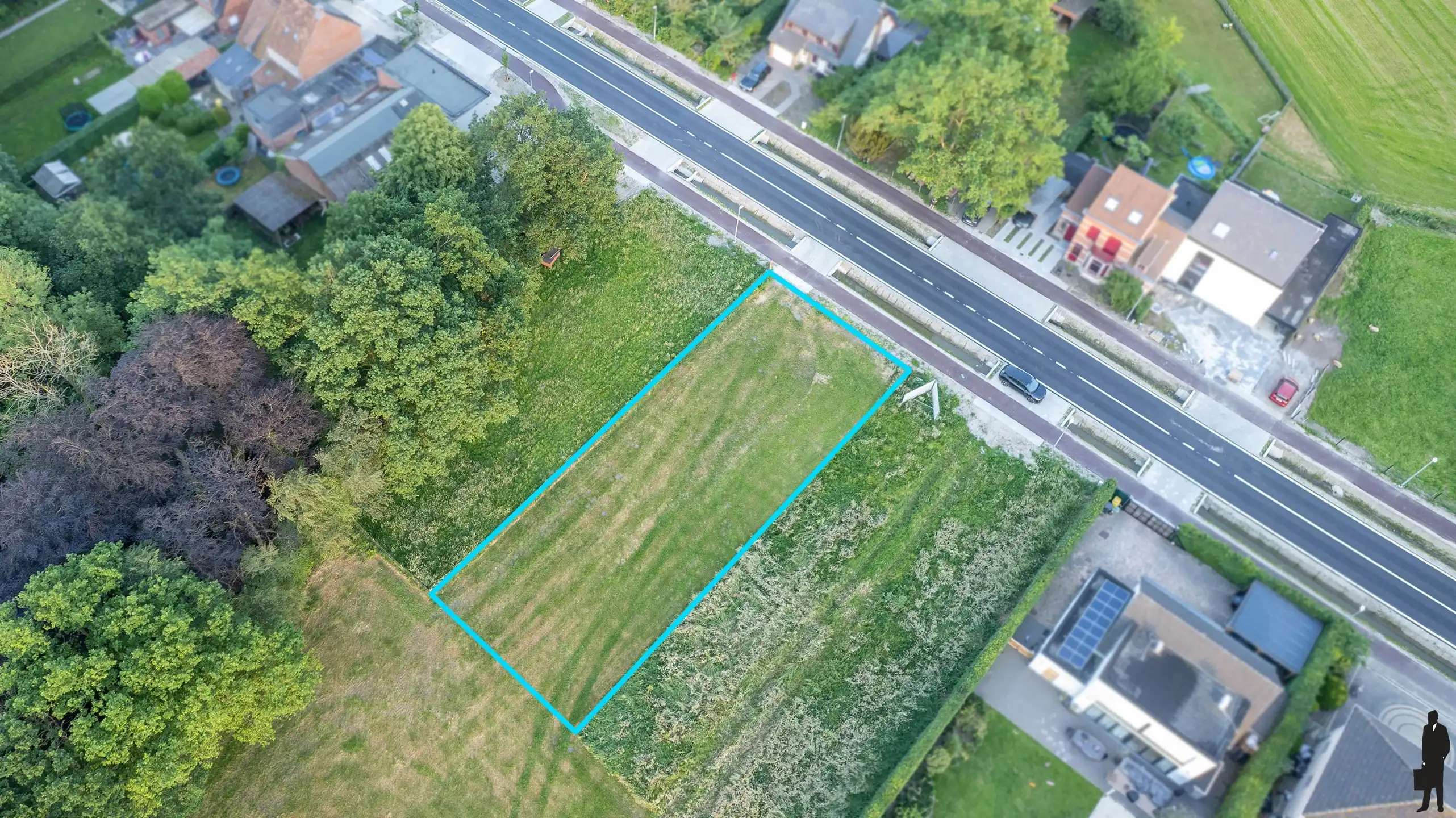 Prachtige bouwgrond voor open bebouwing op toplocatie in Achterbroek foto 6