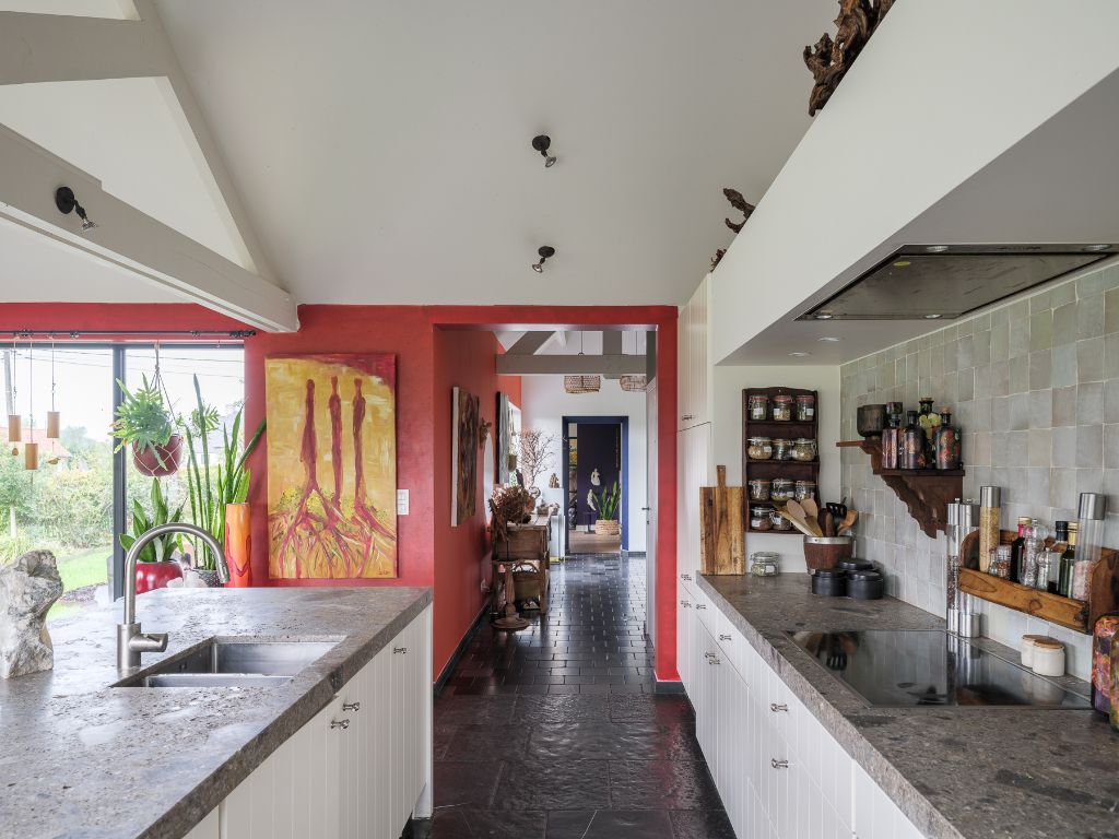 Instapklare woning met EPC A en panoramisch uitzicht op de velden in Ursel foto 7