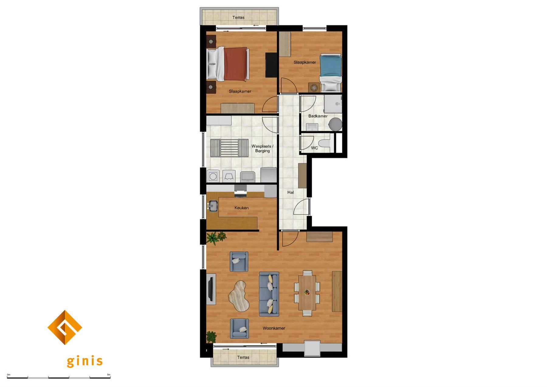 Instapklaar appartement met 2 (mogelijk 3) slaapkamers op wandelafstand van Neerpelt centrum. foto 16