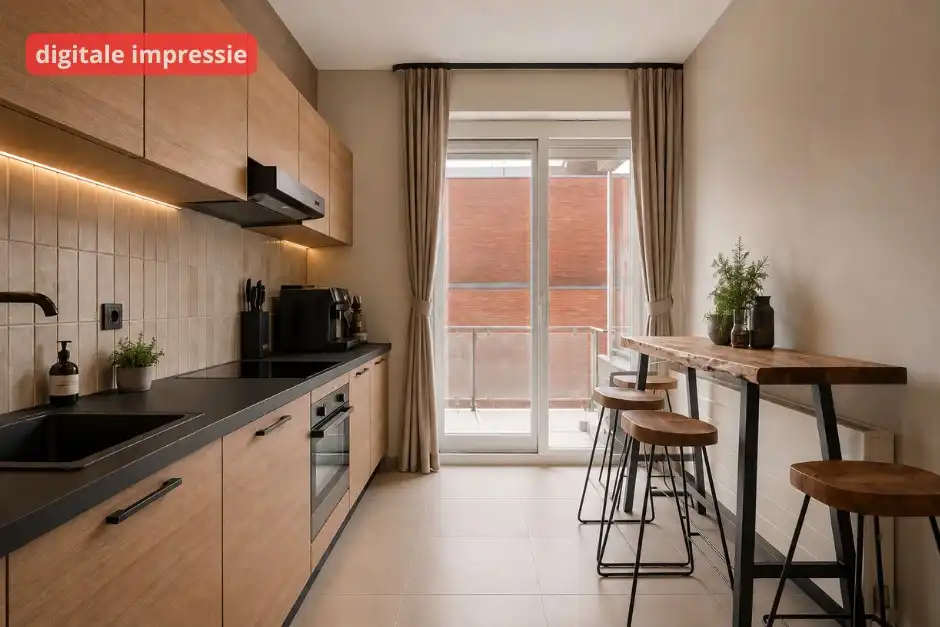 Op te frissen appartement met garage en kelderberging op toplocatie aan de stadsrand van Tongeren foto 7