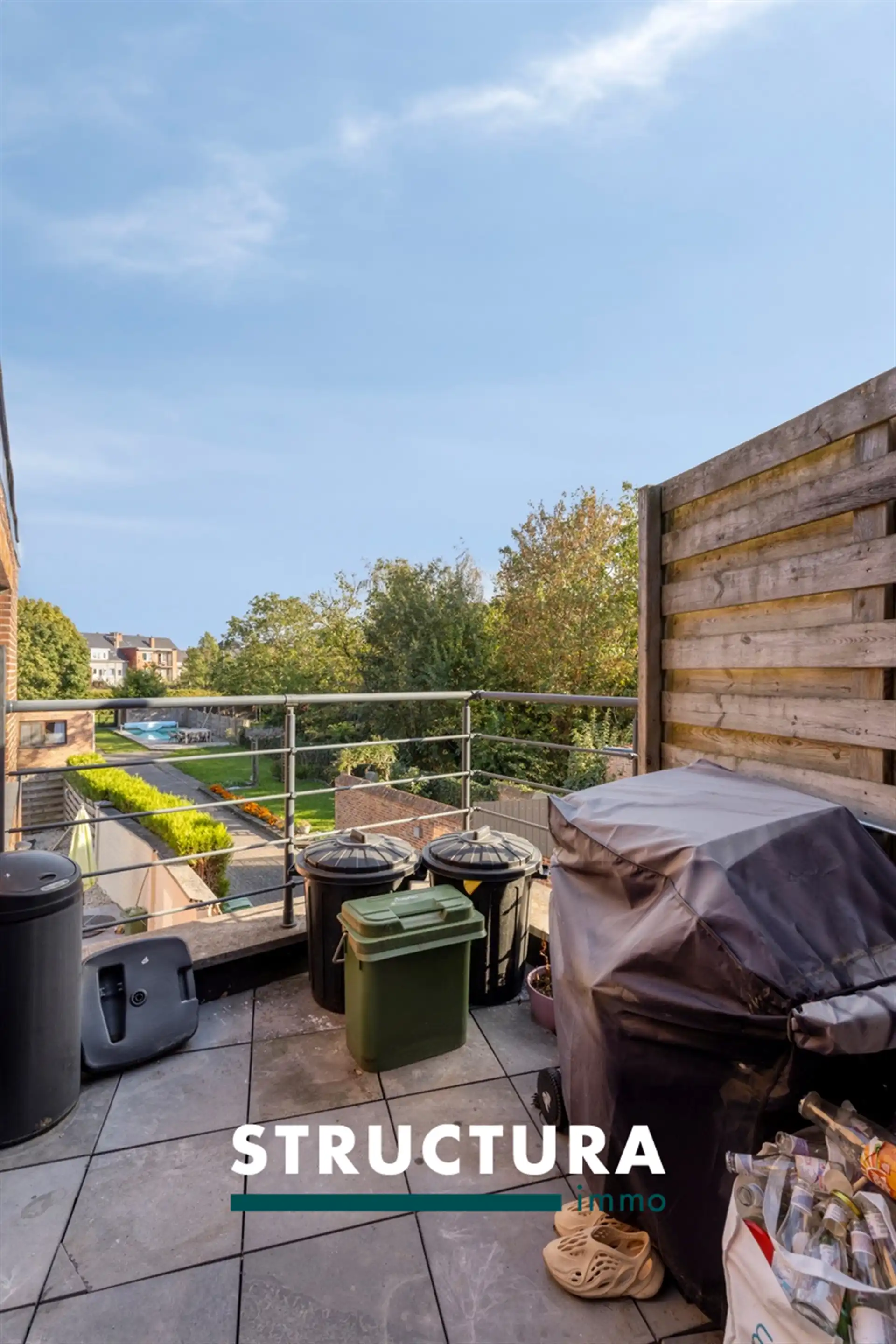 Duplex-appartement met 1 slaapkamer en terras foto 7