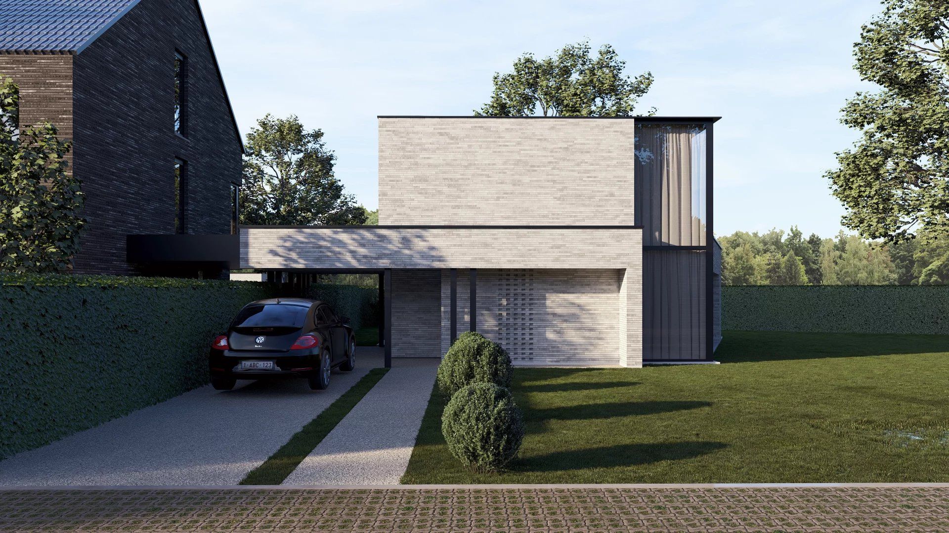 LOT 7 –MODERNE NIEUWBOUWWOING IN OPEN BEBOUWING MET 3 SLPK’S OP 7A07CA IN BEGIJNENDIJK foto 4