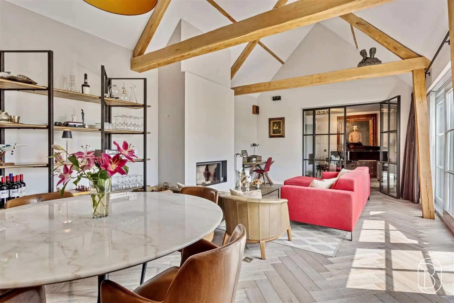UNIEK gelegen prachtig energiezuinig LANDHUIS (ideale B&B). foto 14