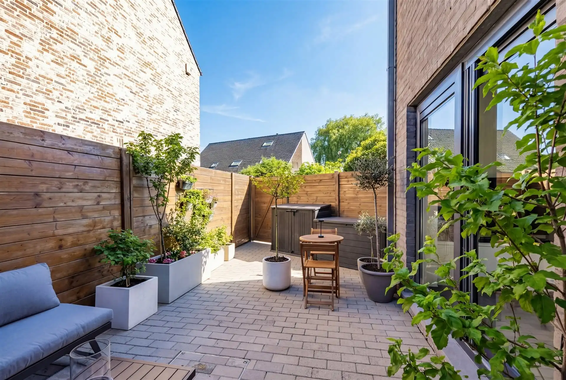 Prachtig gelijkvloers appartement met terras foto 13