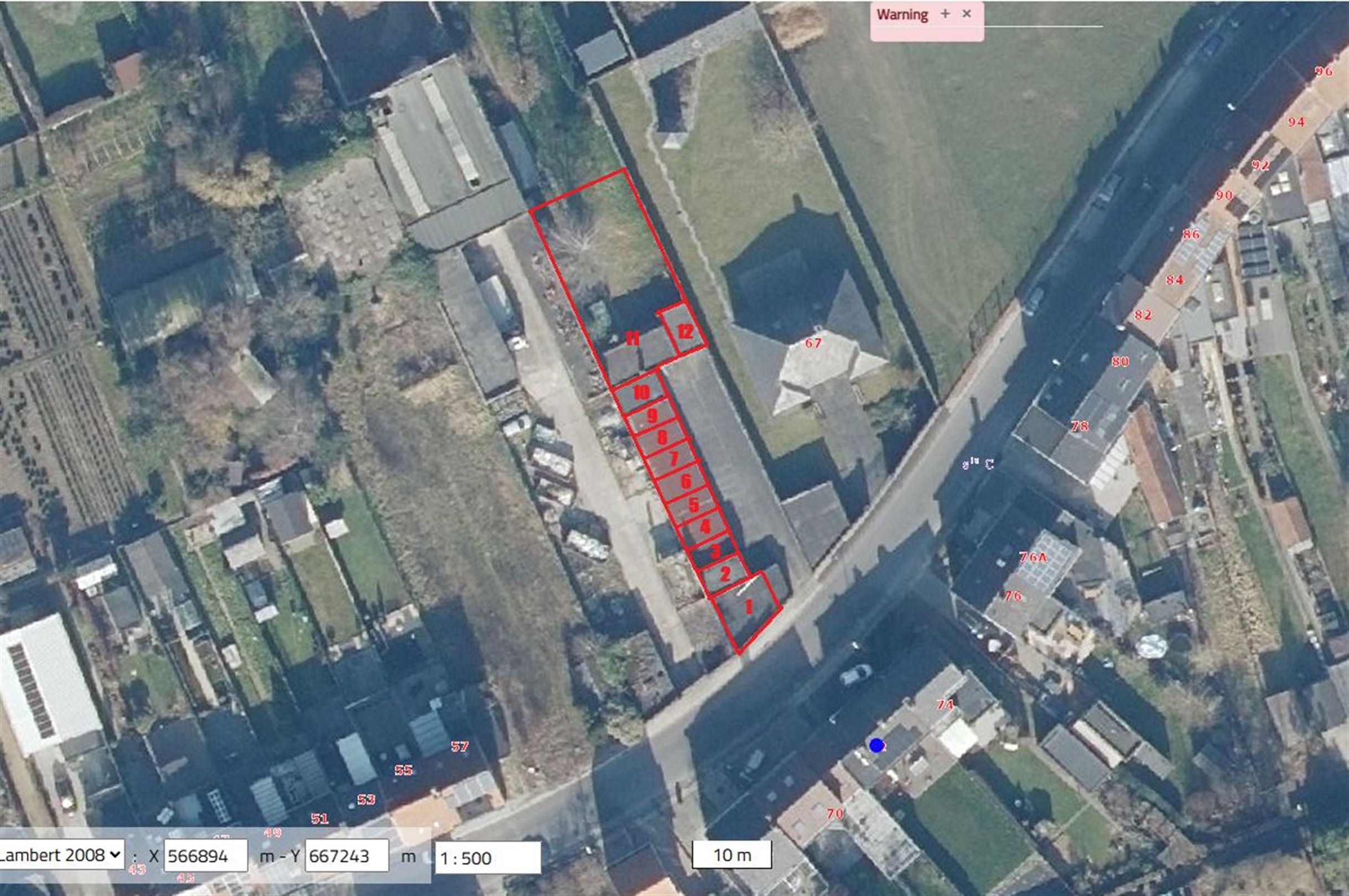 Garage te huur Kozakstraat - 8560 WEVELGEM