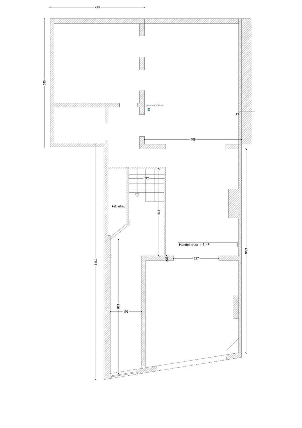 CASCO vernieuwbouwde handelsruimte 115m²  langs tramlijn 1 foto 2