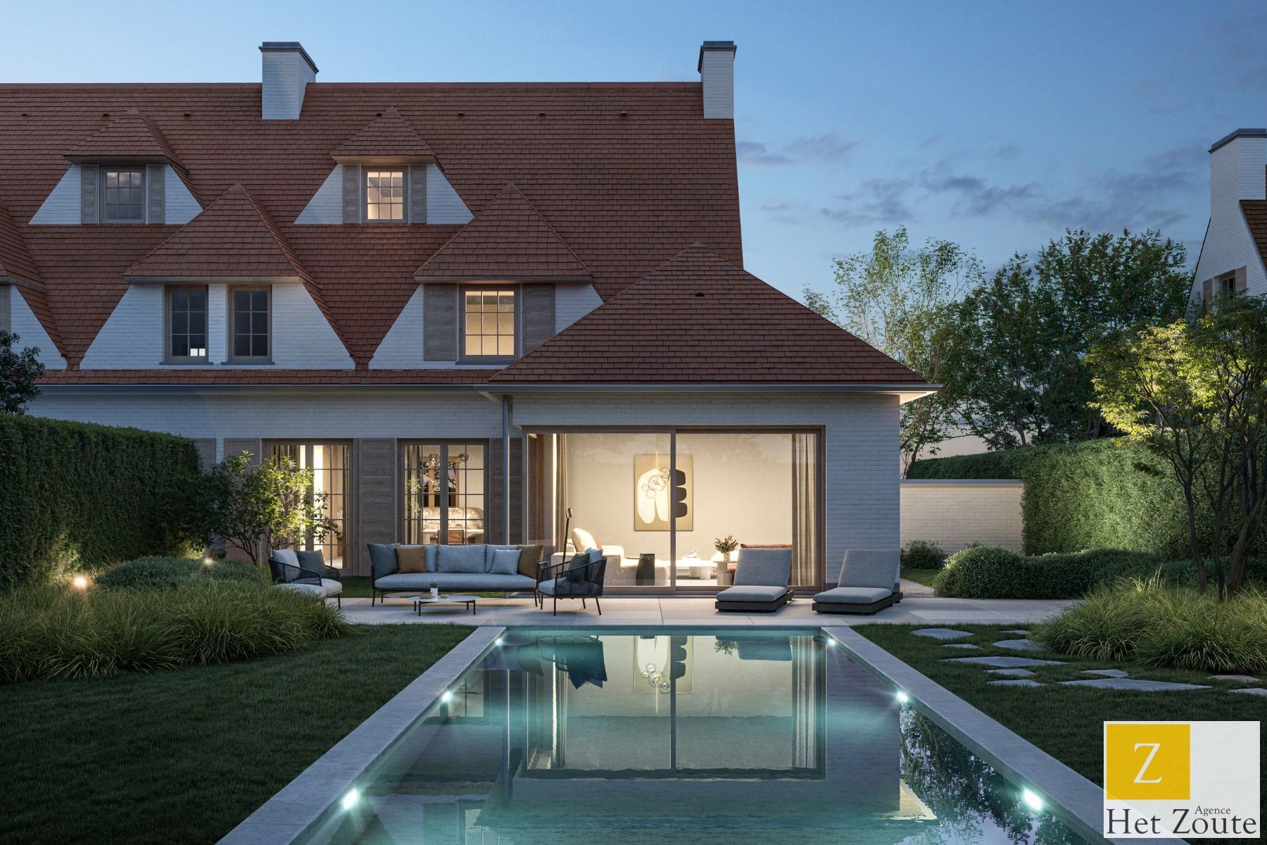 Exclusief - Prachtige villa in hartje Knokke Het Zoute foto 4