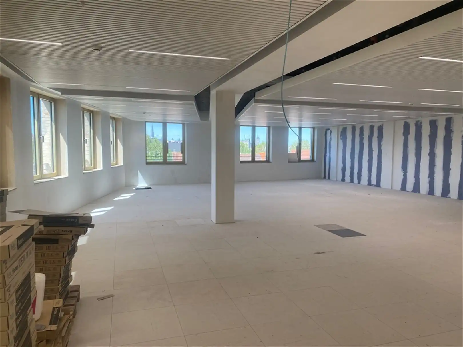 Nieuwbouwkantoor nabij het Gentse stadscentrum Keizerpoort met oppervlakte van 257 m² foto 9