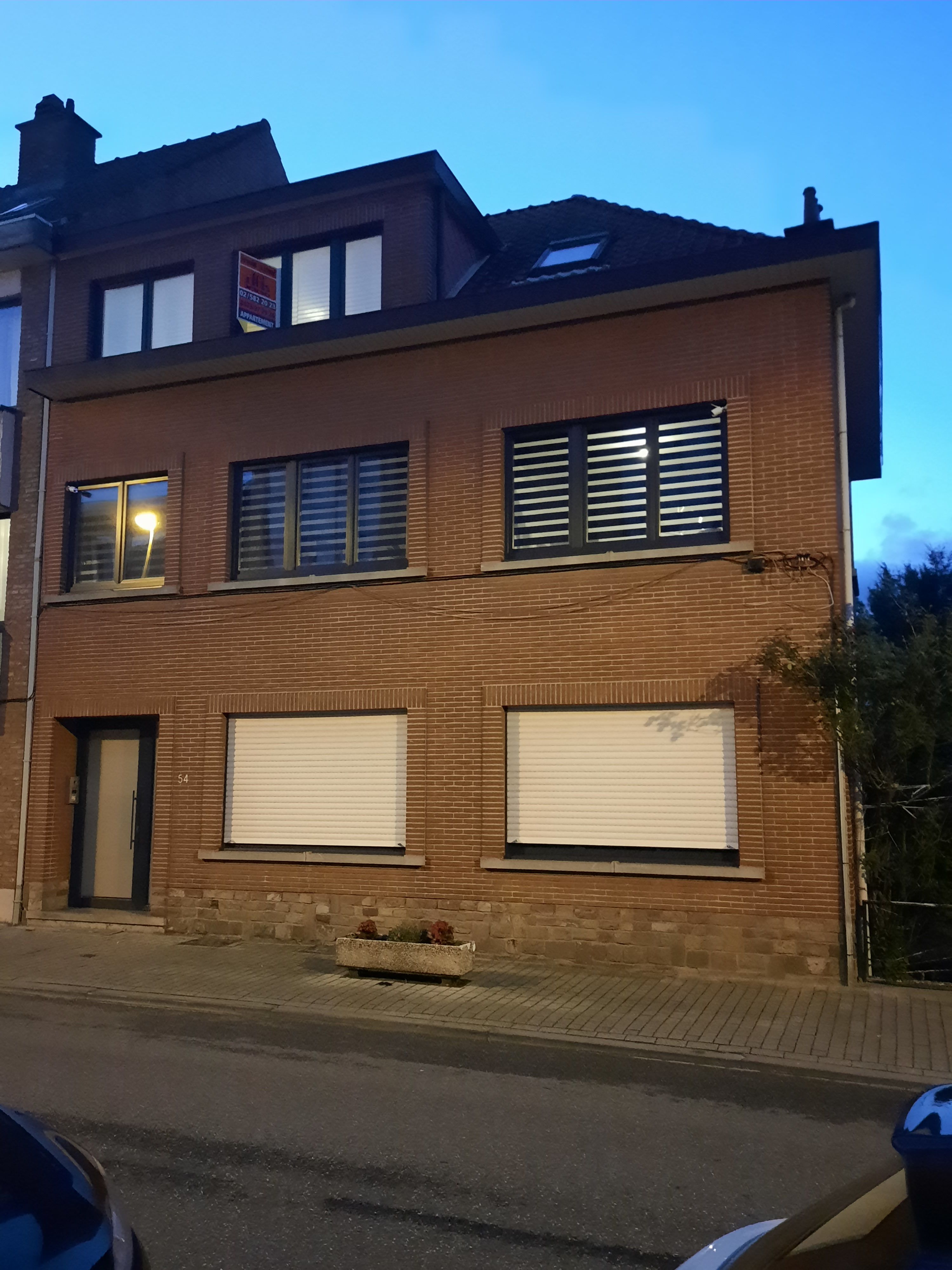 Strombeek: appartement 1 slpk, groot terras, in klein gebouw foto 2