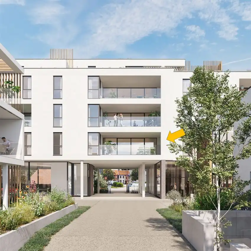 40m² leefruimte, slpk. van 15m²,ZWterras 28m² foto {{pictureIndex}}