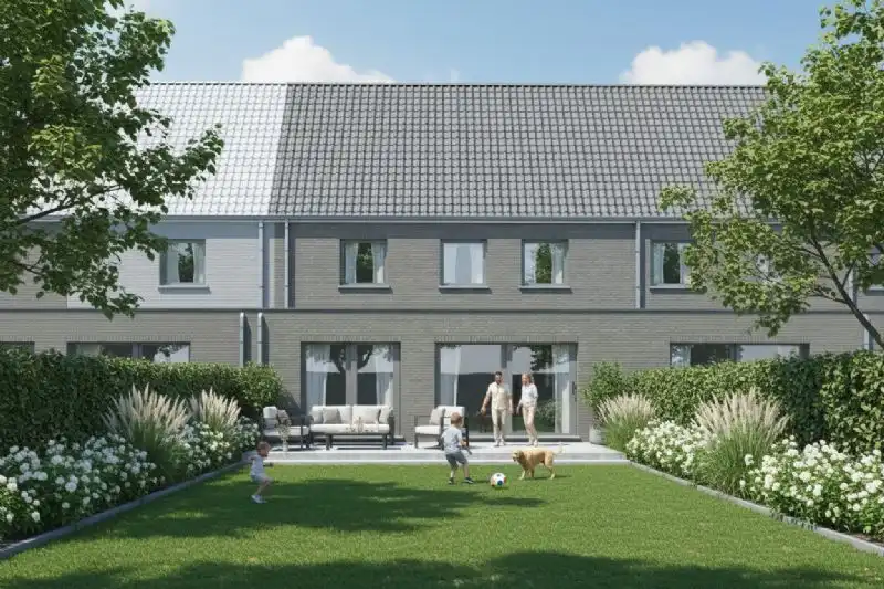 Nieuw te bouwen gesloten woning te Wichelen. foto 2