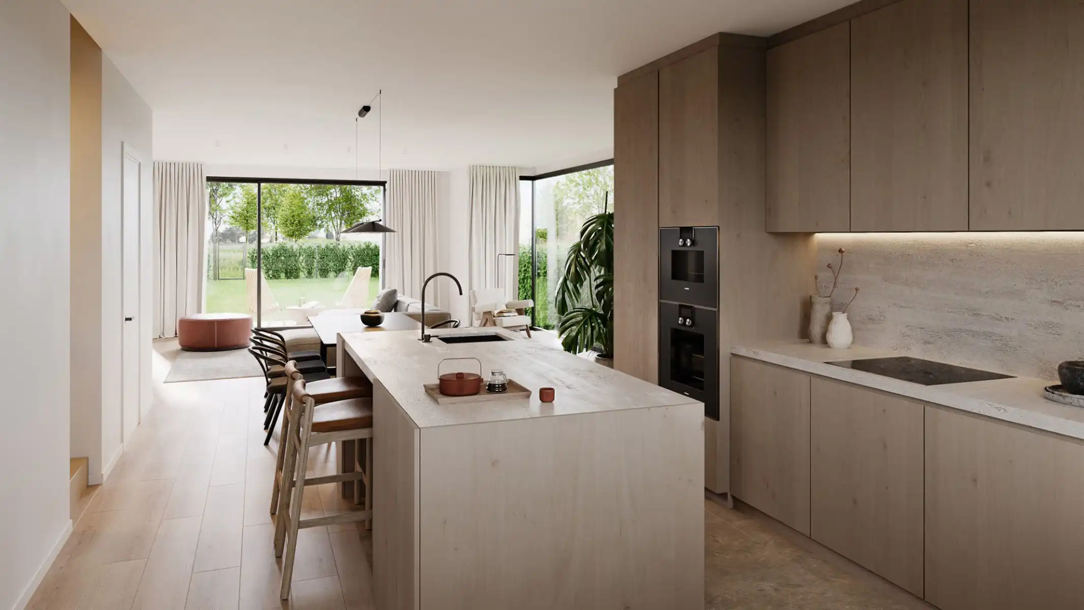 Comfortabele gesloten woning met 3 slaapkamers foto 3