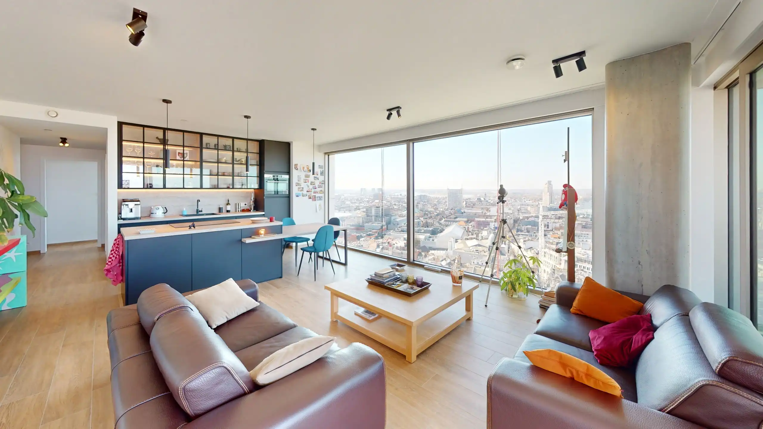 ANTWERPEN - appartement met adembenemende zichten! foto 4