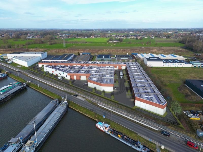 Nieuwbouw KMO-Units (** LAATSTE 2 **) te koop in bedrijvenpark "VIEF" te Evergem foto 8