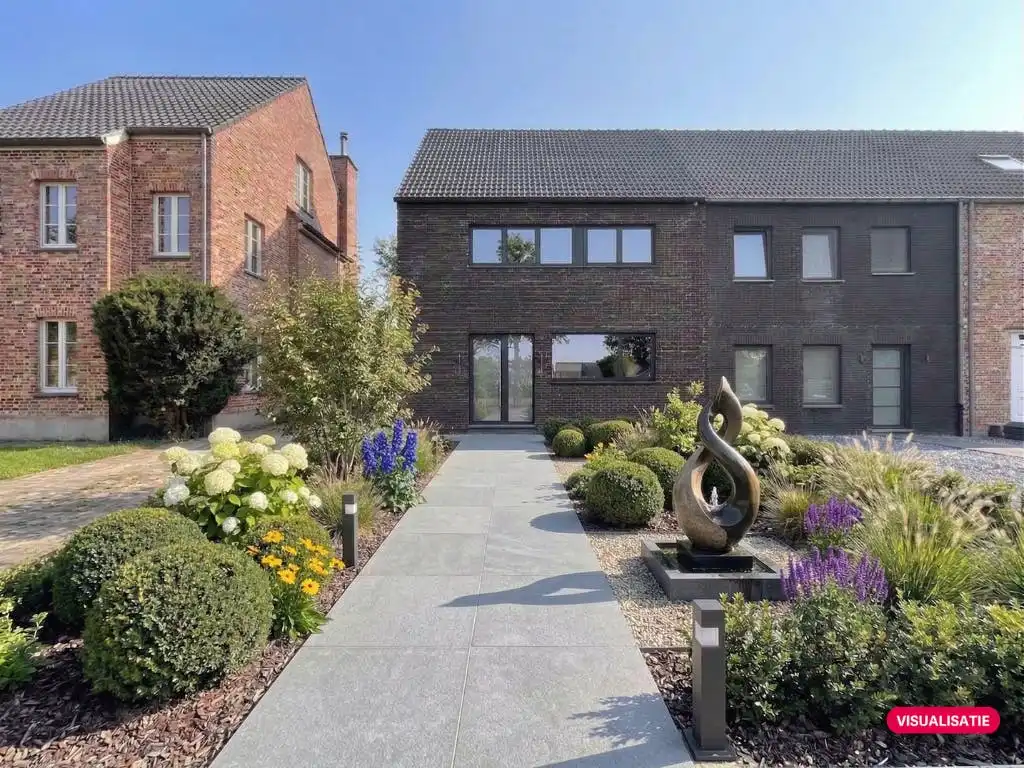 Halfopen ruwbouw te koop vlakbij het centrum van Wuustwezel foto 2