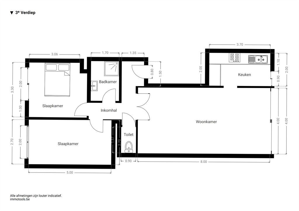 Verzorgd appartement met groen uitzicht foto 13