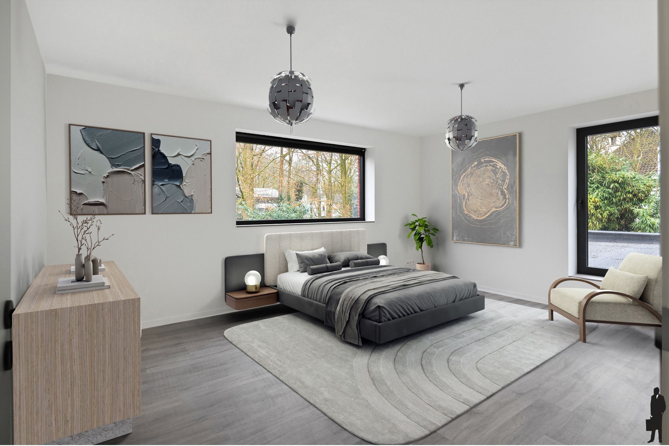 Energiezuinige woning met prachtige parktuin foto 34