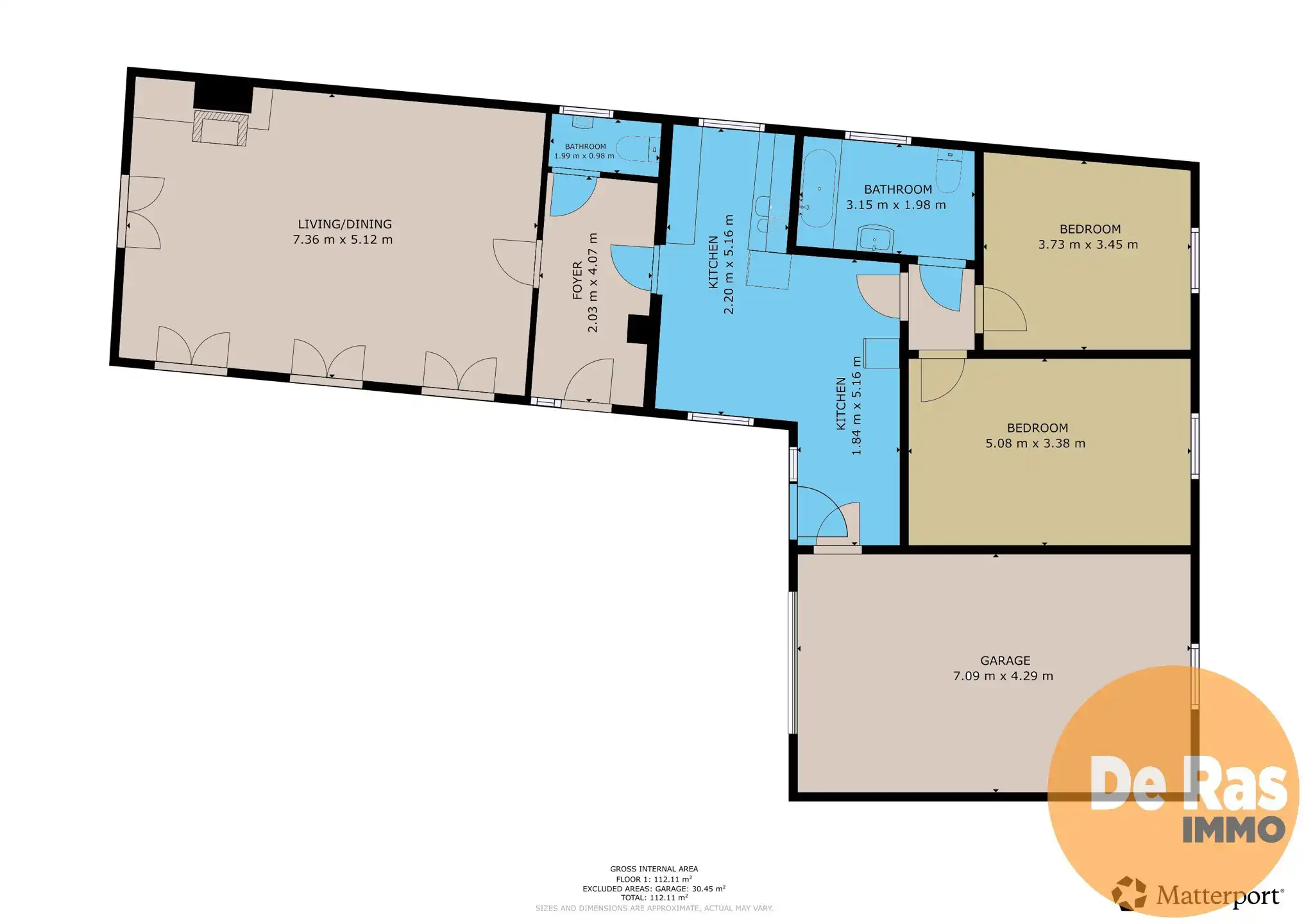 LOKEREN - Te renoveren woning met 2 slpks, garage en tuin foto 8